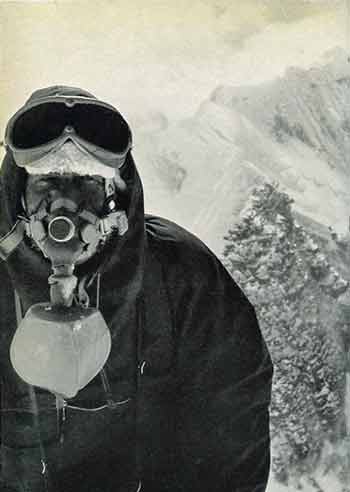 
Lhotse First Ascent - Fritz Luchsinger On Lhotse Summit May 18, 1956 - Everest-Lhotse Adventure book
